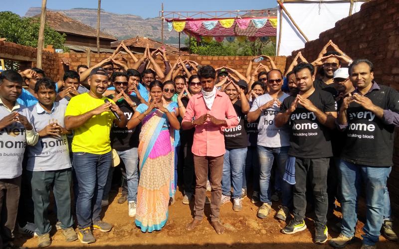 Habitat for Humanity group photo